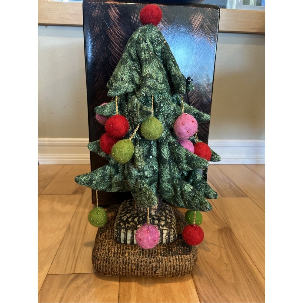 NEW John Derian X Target 19"X12" Christmas Tree Pillow Sculpture 2025 - Picture 2 of 9